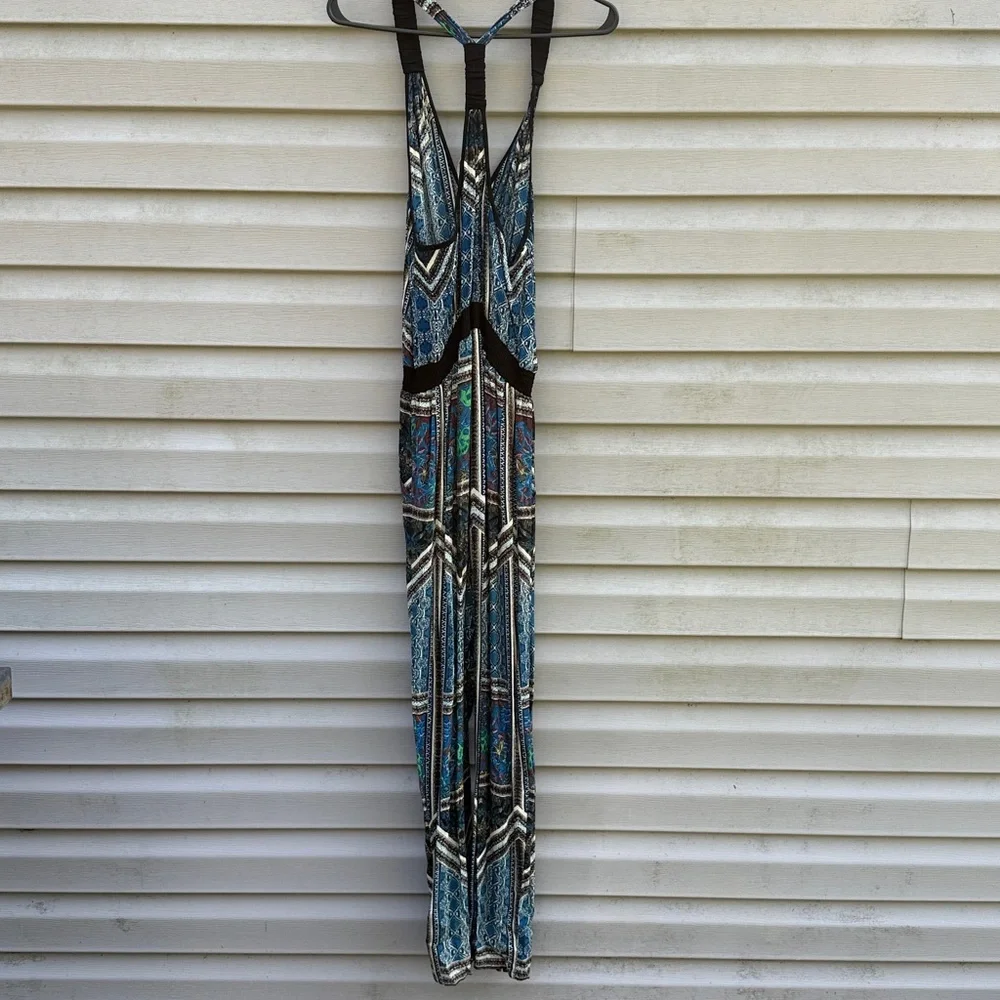 Anthropologie | Lilka Antora Cropped Jumpsuit size Large